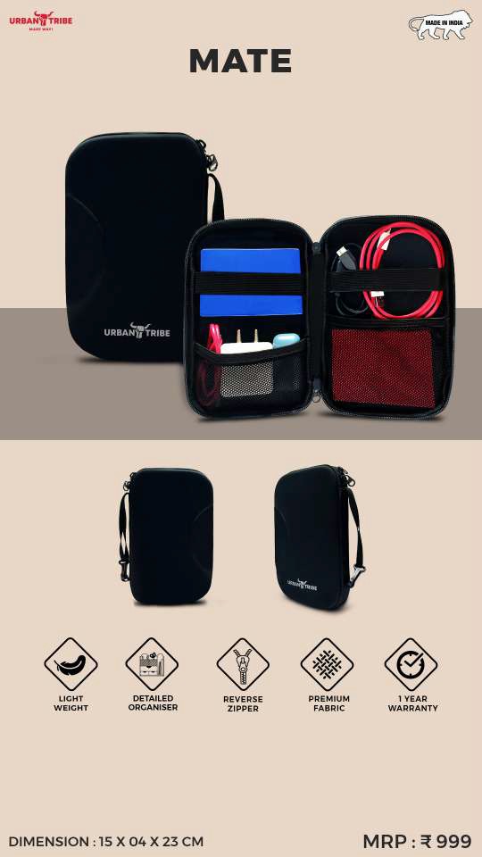 MATE – Compact Gadget Accessories Organiser